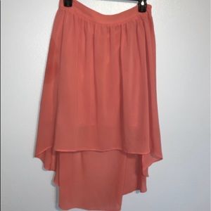 Medium high low forever 21 skirt